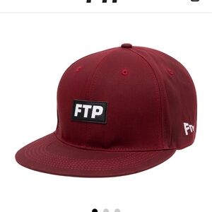 FTP Firearms Deep Burgundy Patch Snapback